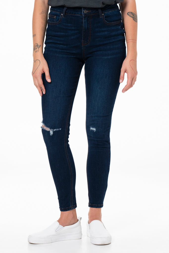 Rf05 Hi-Rise Skinny Jeans _ 137414 _ Dark Wash