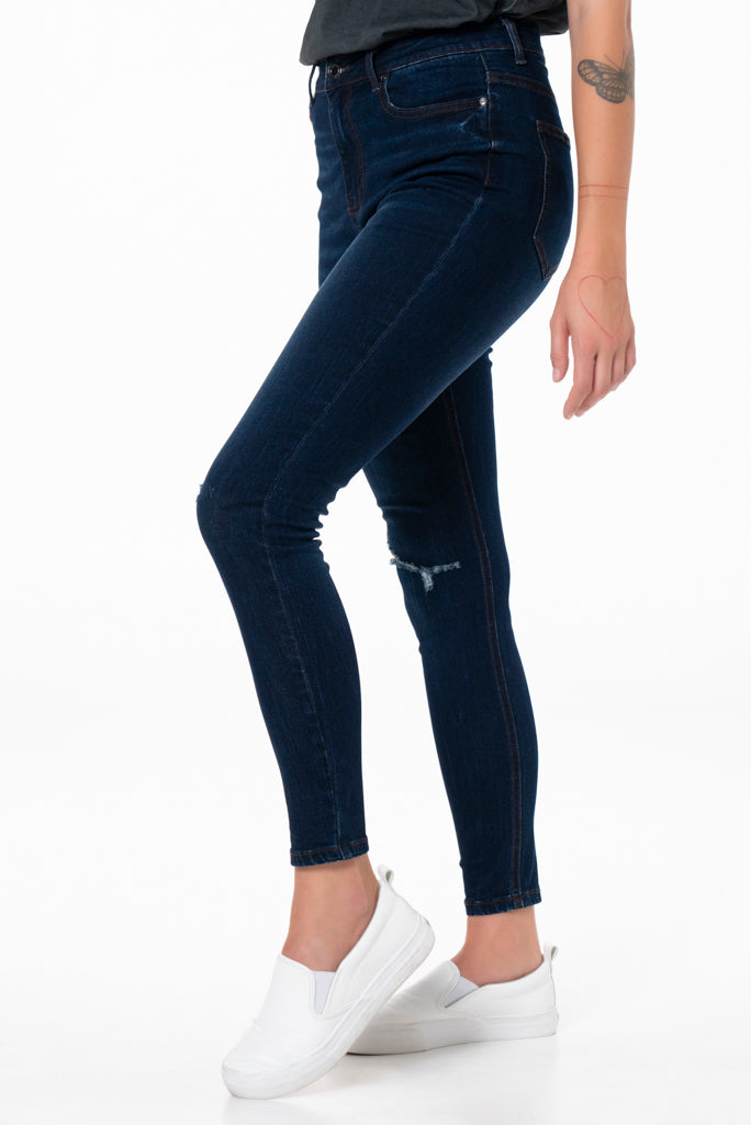 Rf05 Hi-Rise Skinny Jeans _ 137414 _ Dark Wash