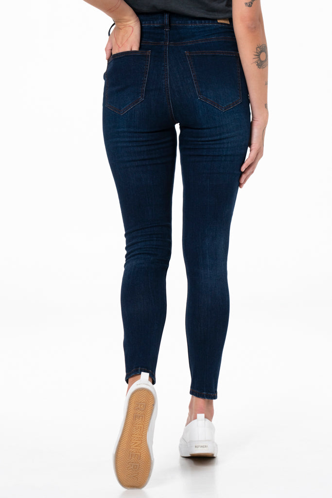 Rf05 Hi-Rise Skinny Jeans _ 137414 _ Dark Wash