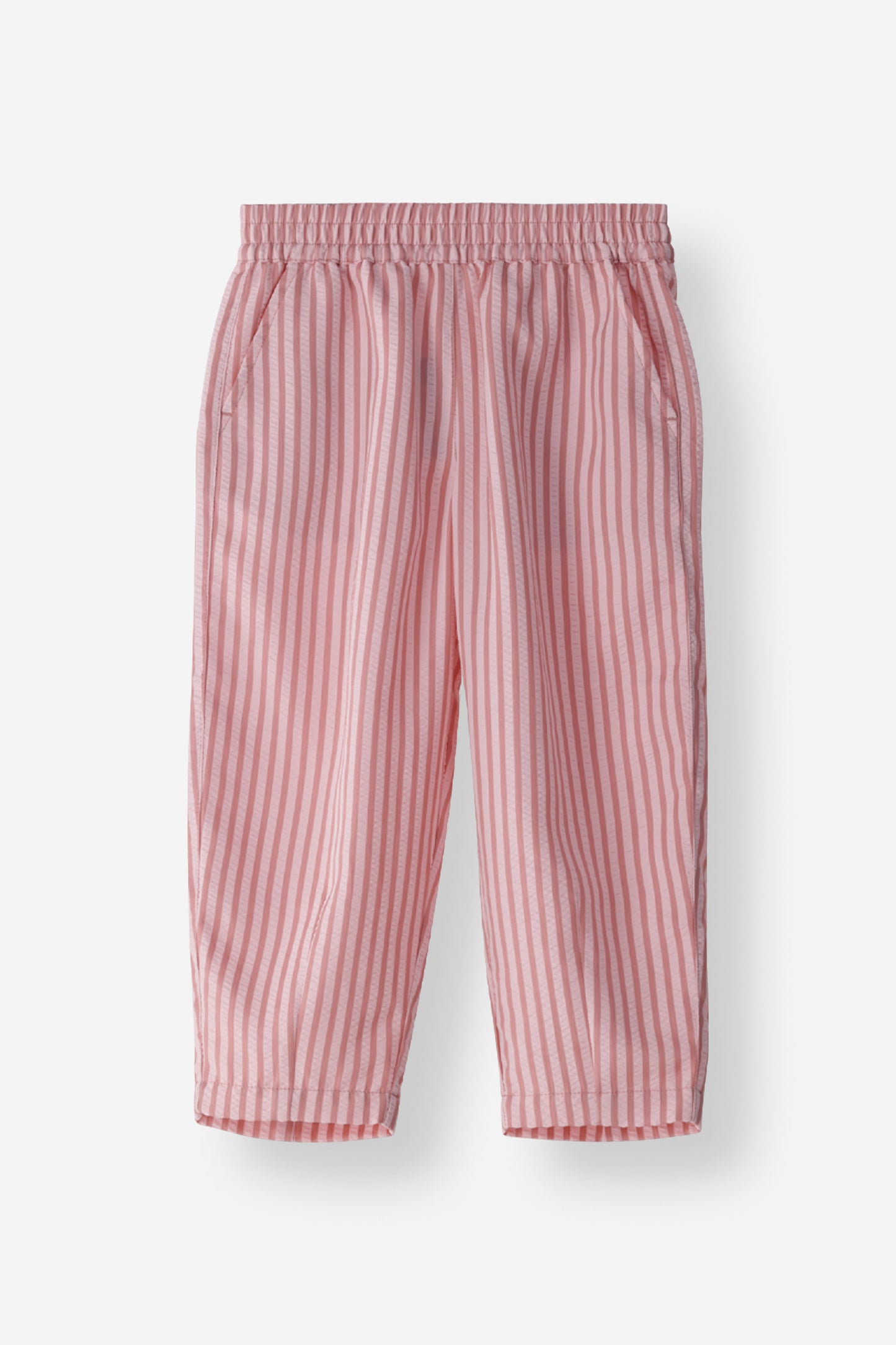 Relaxed Fit Stripe Crop Pant