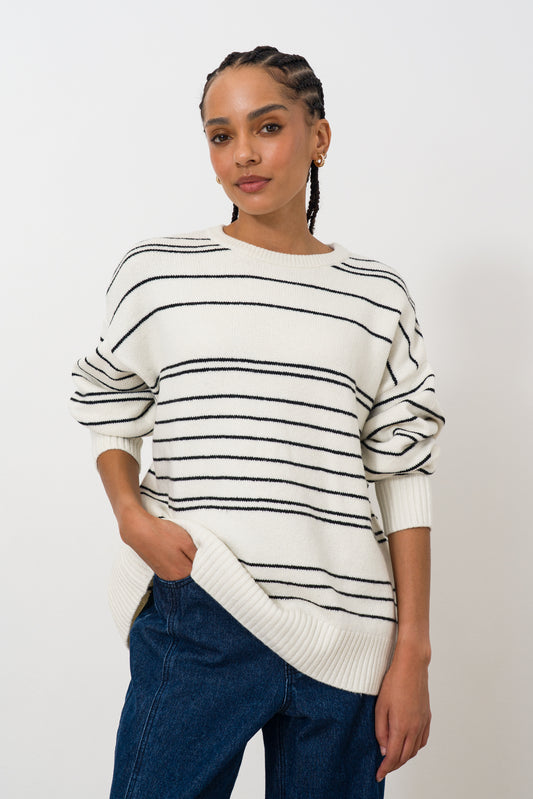 Longer Striped Jumper