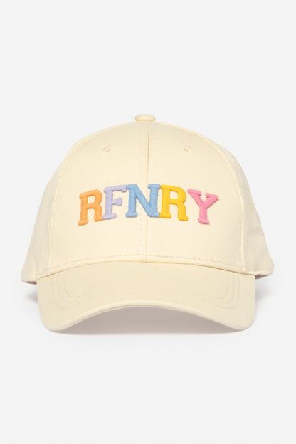 Girls Baseball Cap - Cement