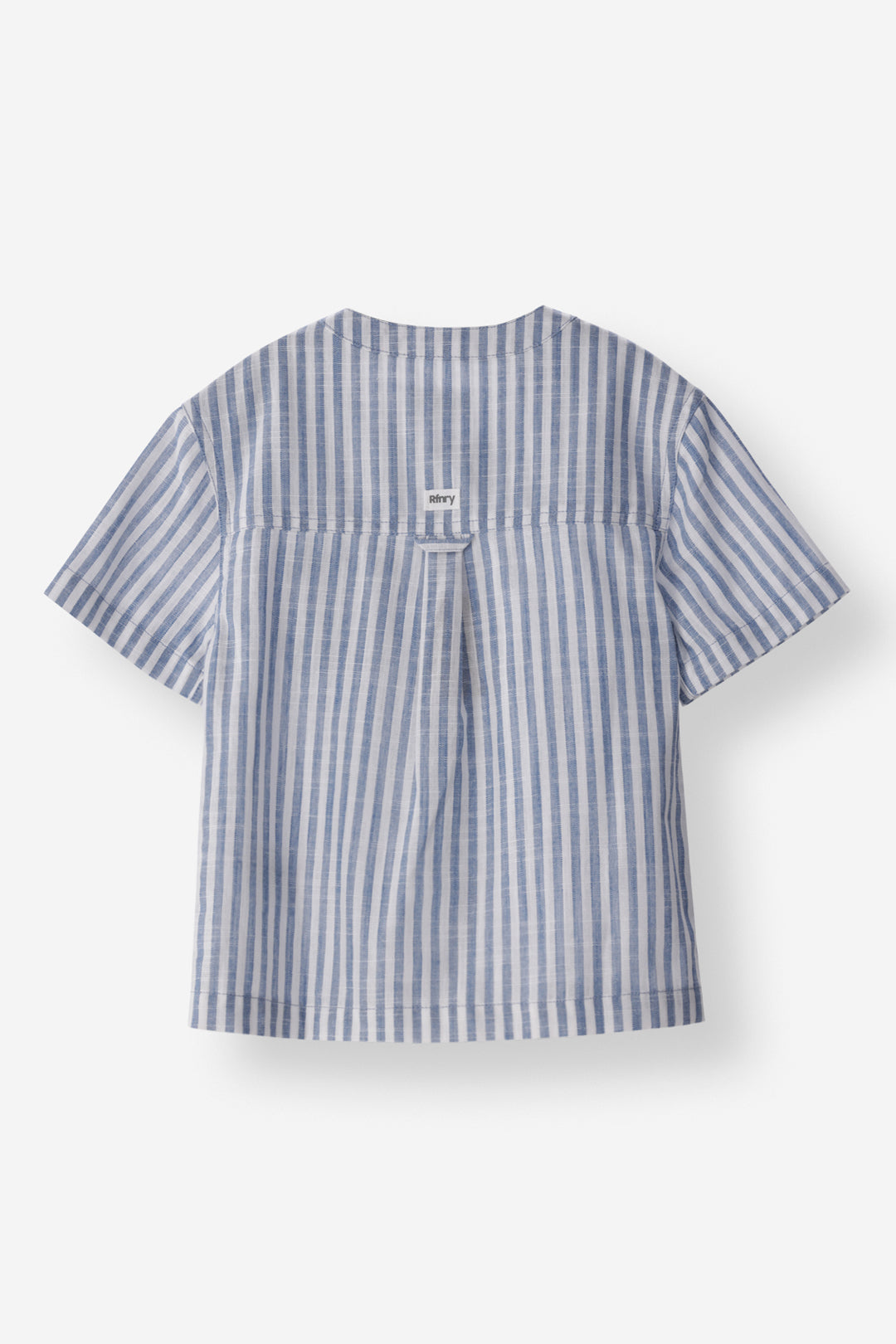 Boys Mandarin Collar Shirt