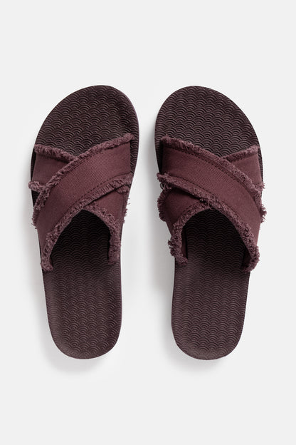 Plum Platform Fashion Sandal