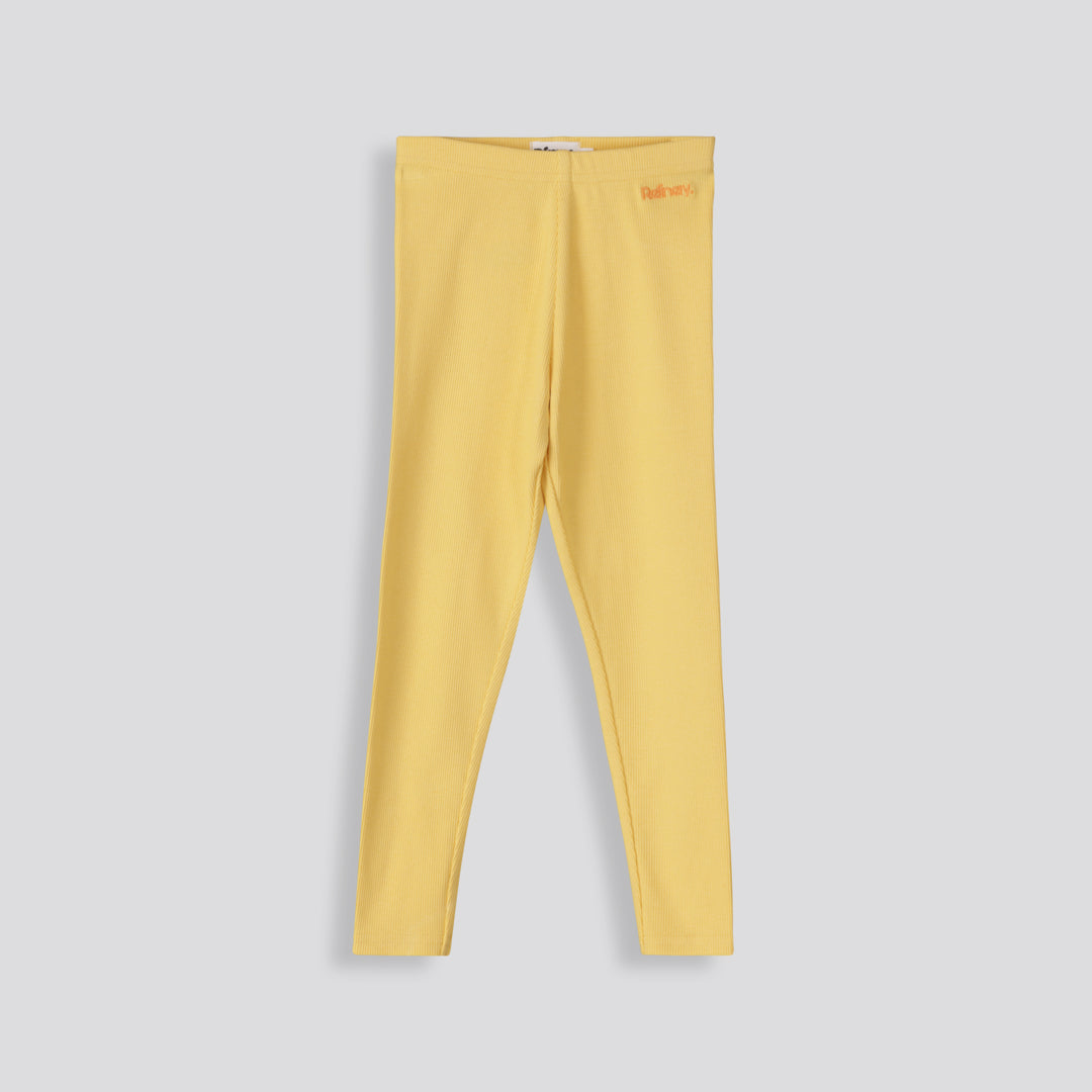 Girls Ribbed Leggings