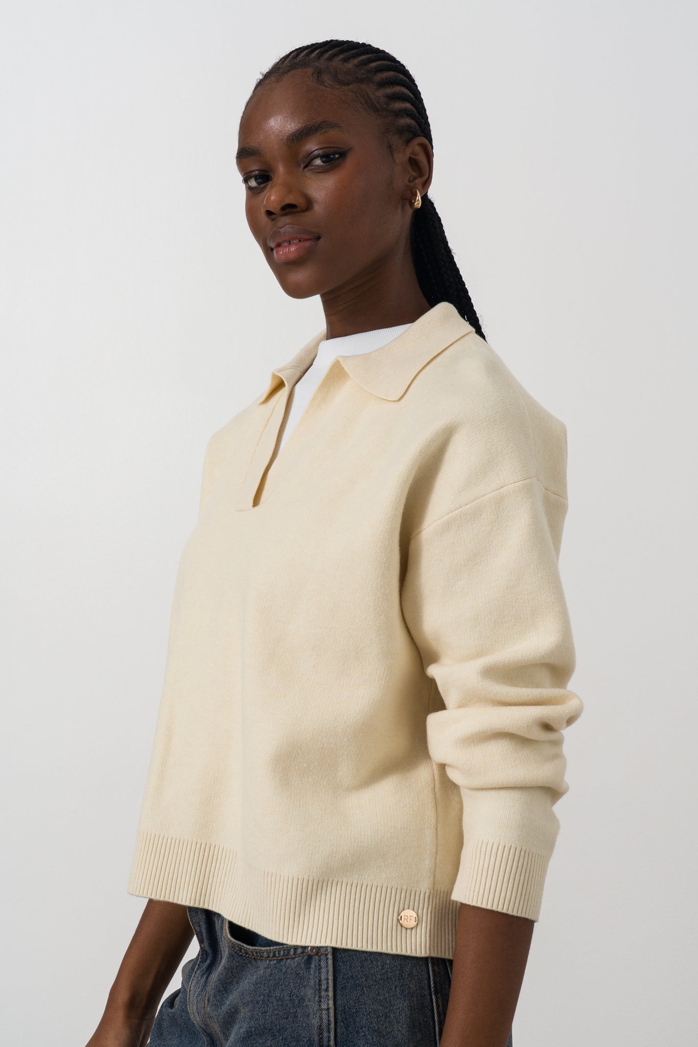 Split Collar Jumper