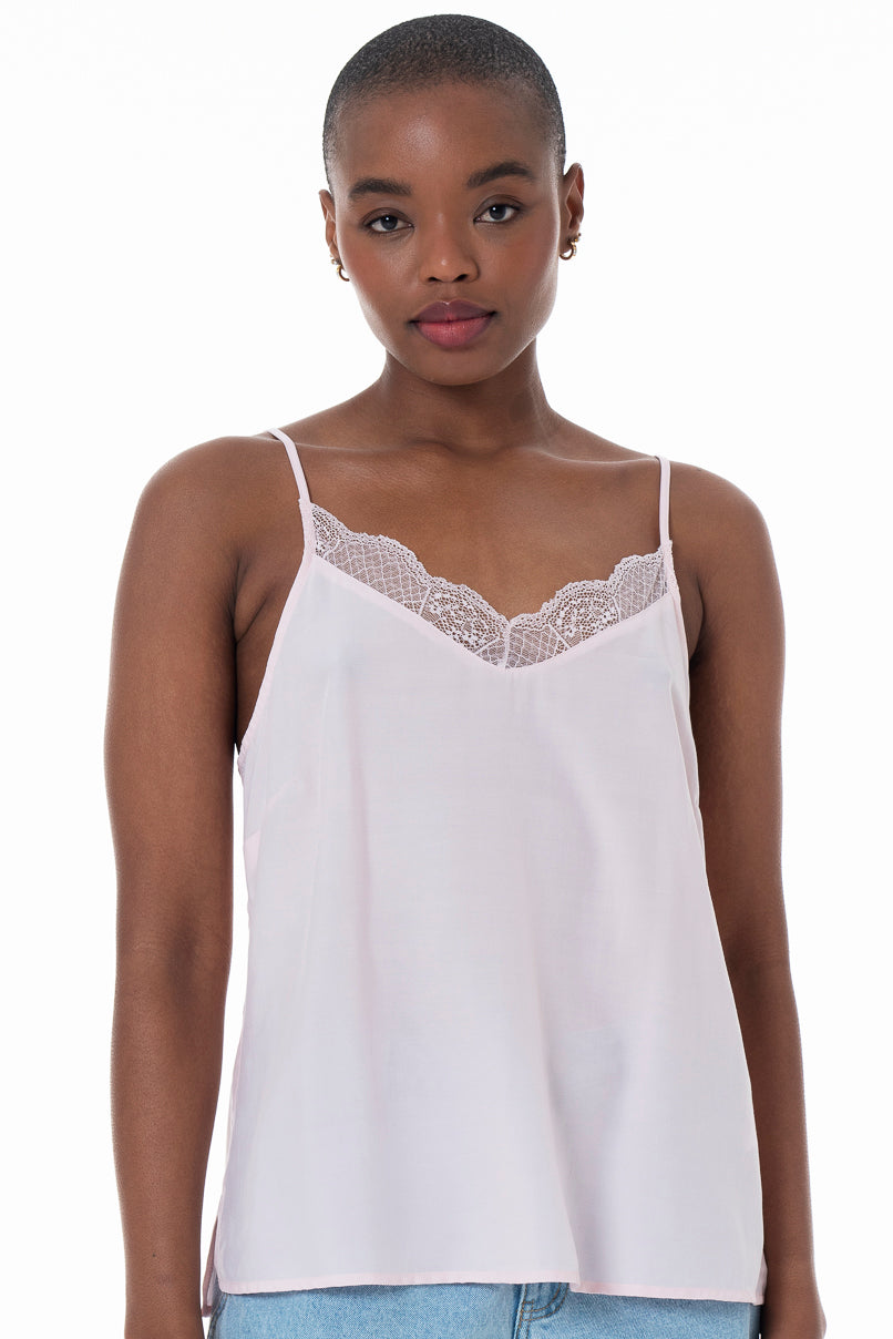 Lace Trim Cami Top from REFINERY – Refinery
