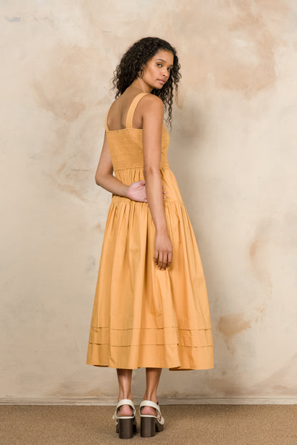 Strappy Fit & Flare Dress