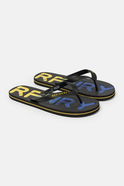 Ombre Logo Flip Flops
