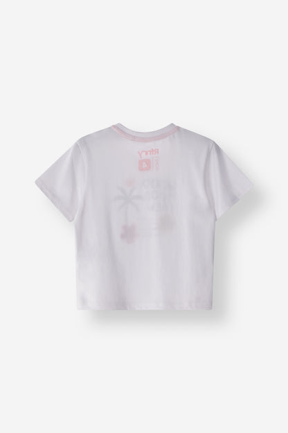 Relaxed Fit Beach Graphic Tee