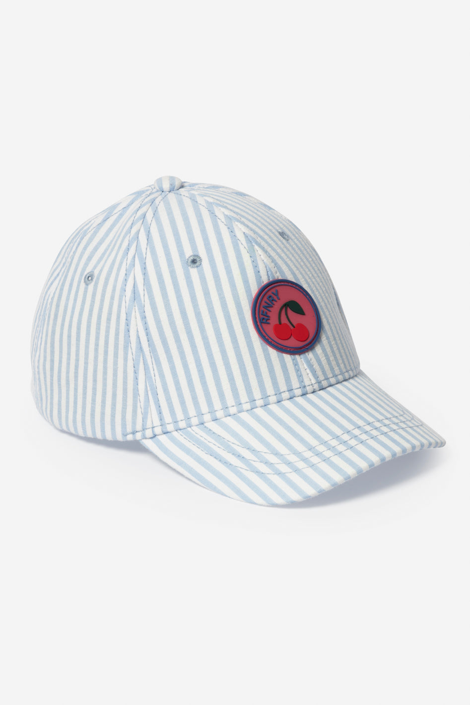 Girls Seersucker Baseball Cap