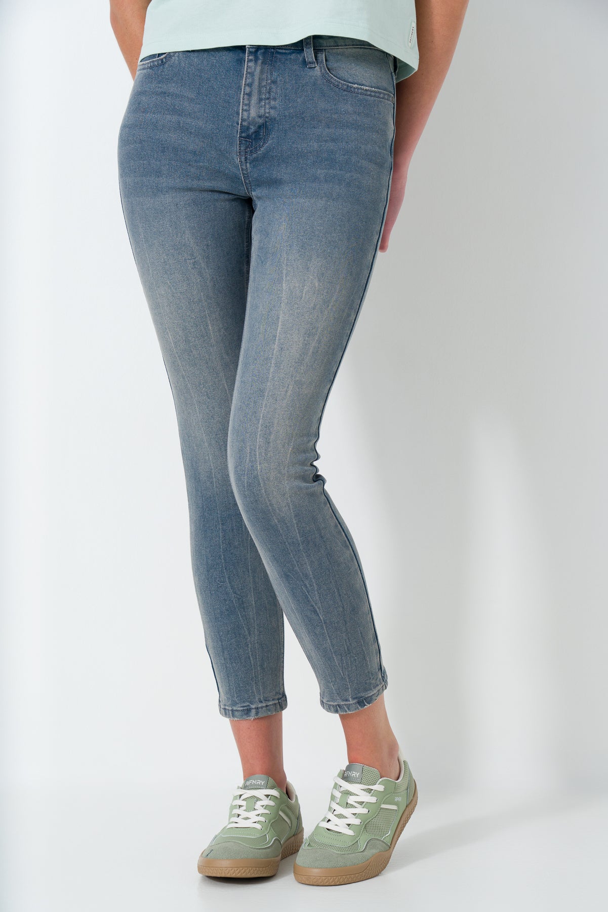 Mid Rise Skinny Jeans