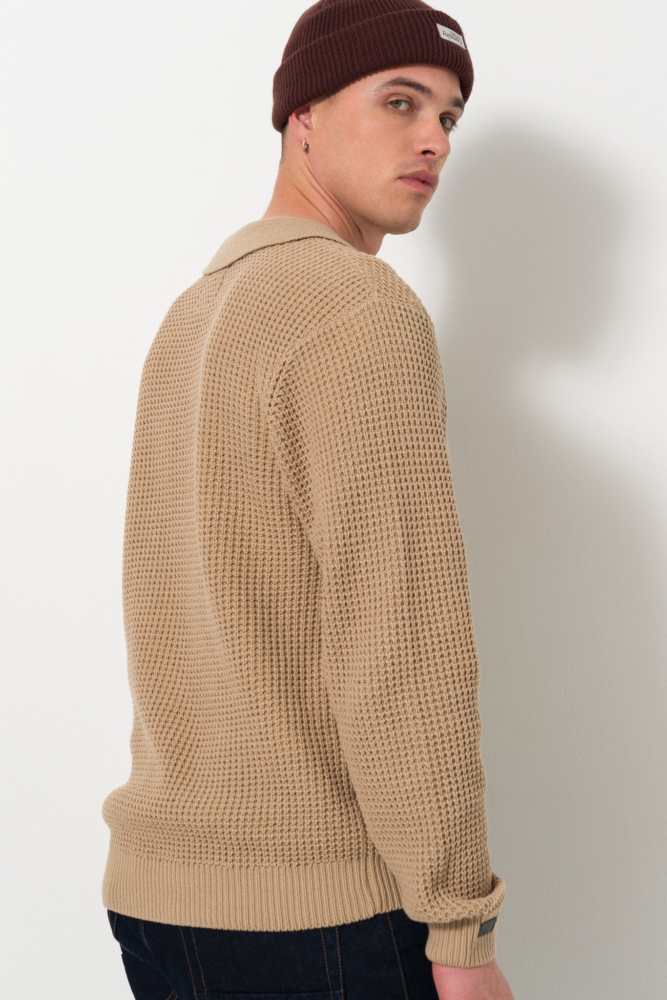 Split Collar Jumper