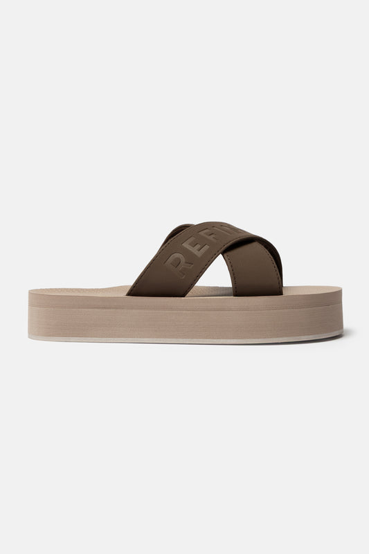 Branded Platform Sandal