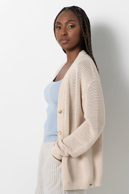 Relaxed Knit Cardigan