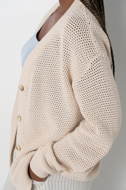 Relaxed Knit Cardigan