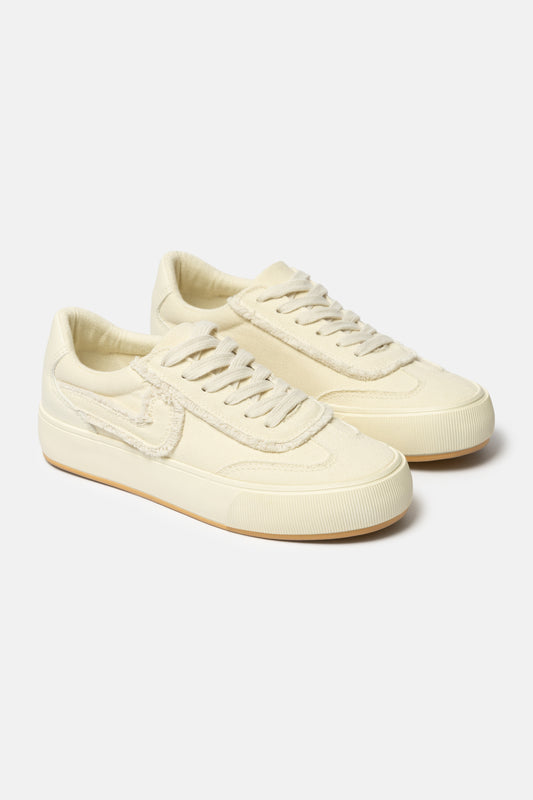 Canvas Lace-Up Sneaker
