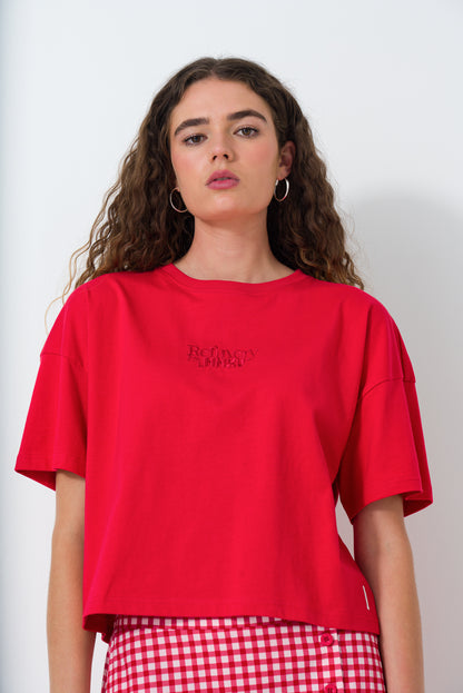 Boxy Branded T-Shirt