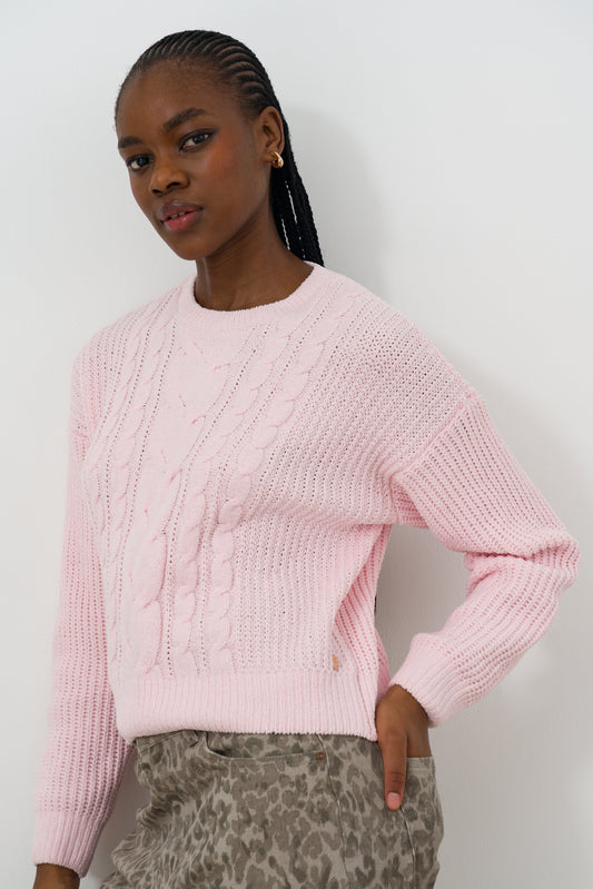 Cable-knit Jumper