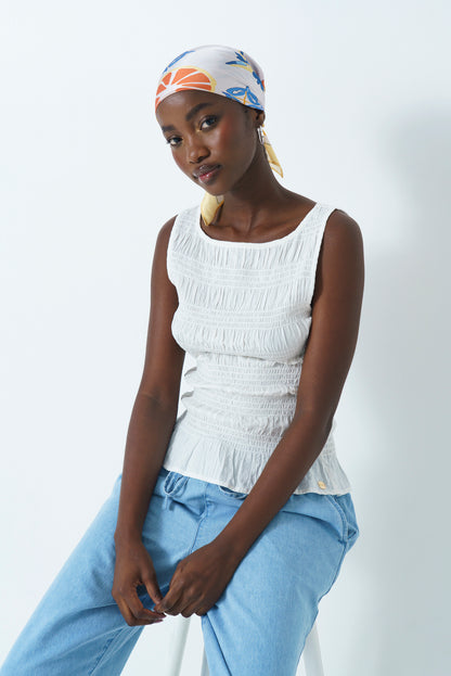 Boatneck Tank Top