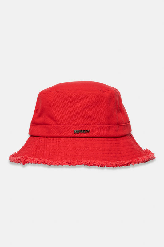Raw Edge Denim Hat