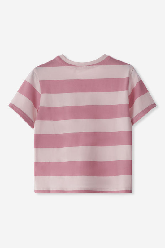Girls Regular Fit Graphic Tee