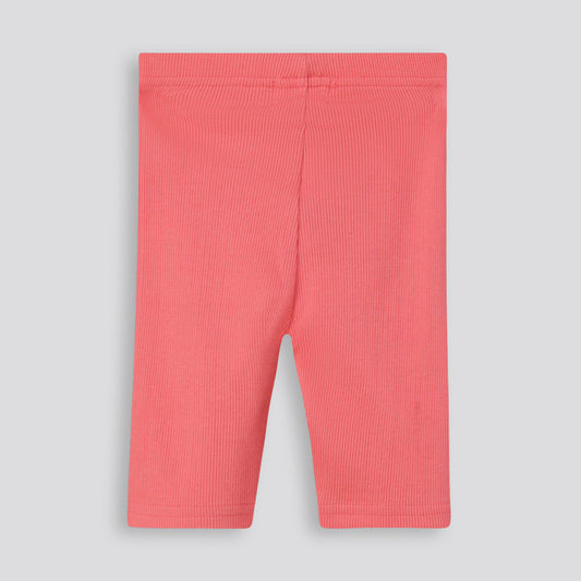 Girls Rib Cycle Shorts