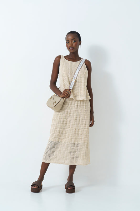 Crochet Column Skirt