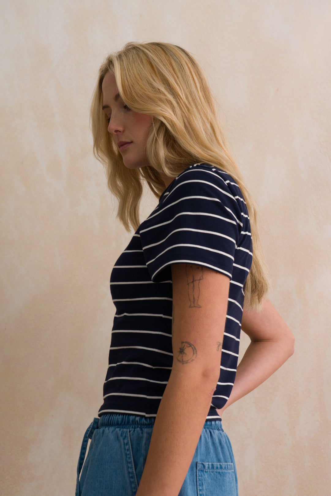 Fitted Striped T-shirt