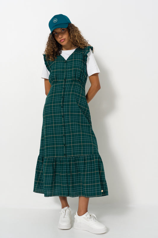 Flutter Sleeve Dress