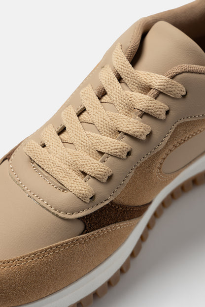 Multi-Textured Sneakers