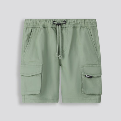 Boys Cargo Shorts _ 153129 _ Fatigue