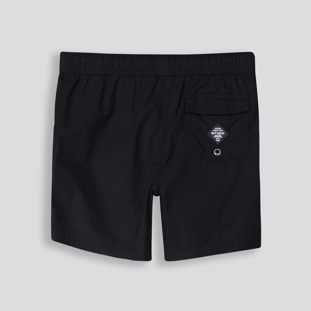Boys Pool Shorts 153203 Black from REFINERY
