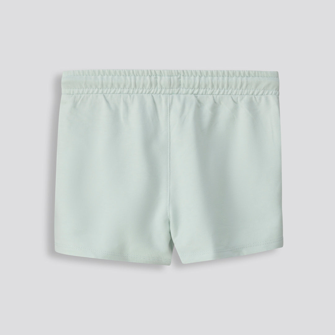 Girls Track Shorts _ 153268 _ Sage