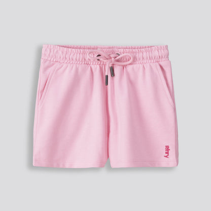 Girls Track Shorts _ 153270 _ Pink
