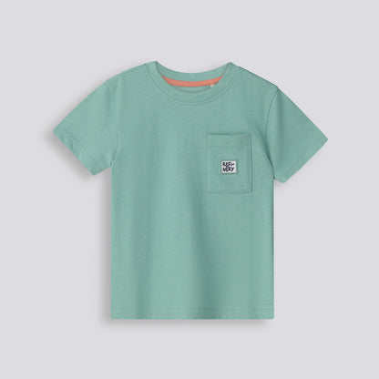 Boys Pocket Tee _ 153274 _ Mint