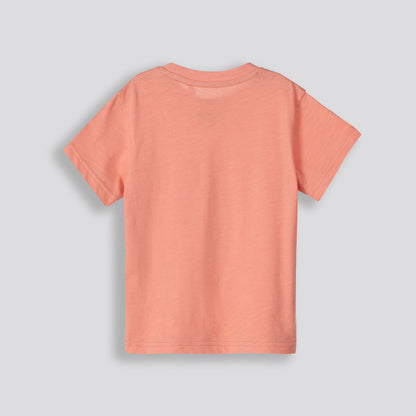 Boys Pocket Tee _ 153274 _ Rust