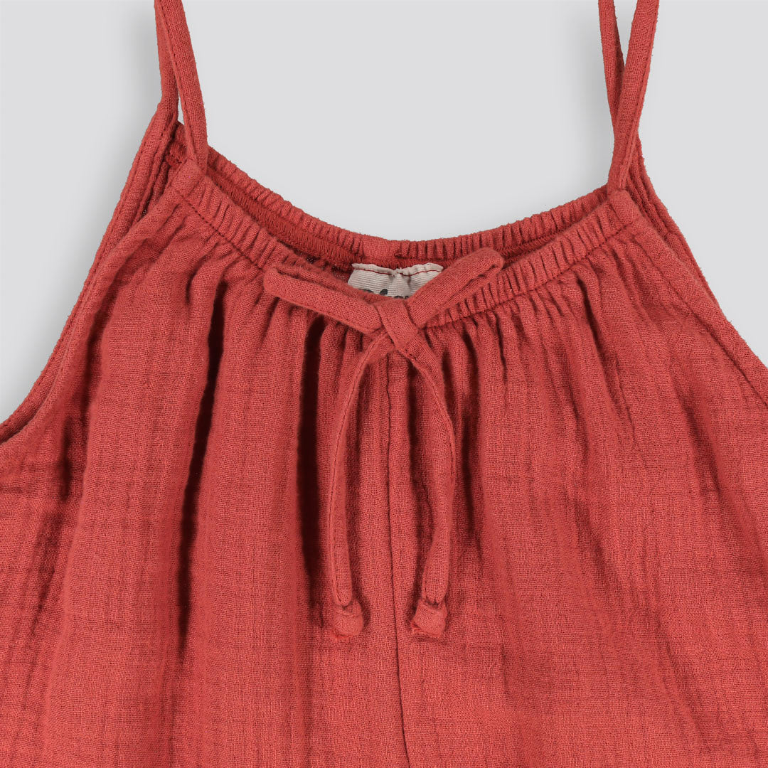 Girls Jumpsuit _ 153404 _ Brick