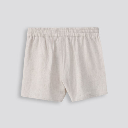 Girls Linen - Like Shorts _ 153424 _ Natural