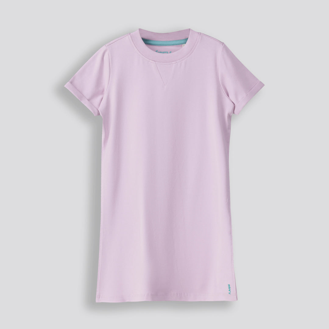 Girls T-Shirt Dress _ 153433 _ Lilac