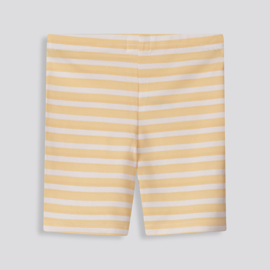 Girls Cycle Shorts _ 153517 _ Yellow