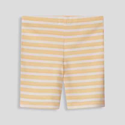 Girls Cycle Shorts _ 153517 _ Yellow