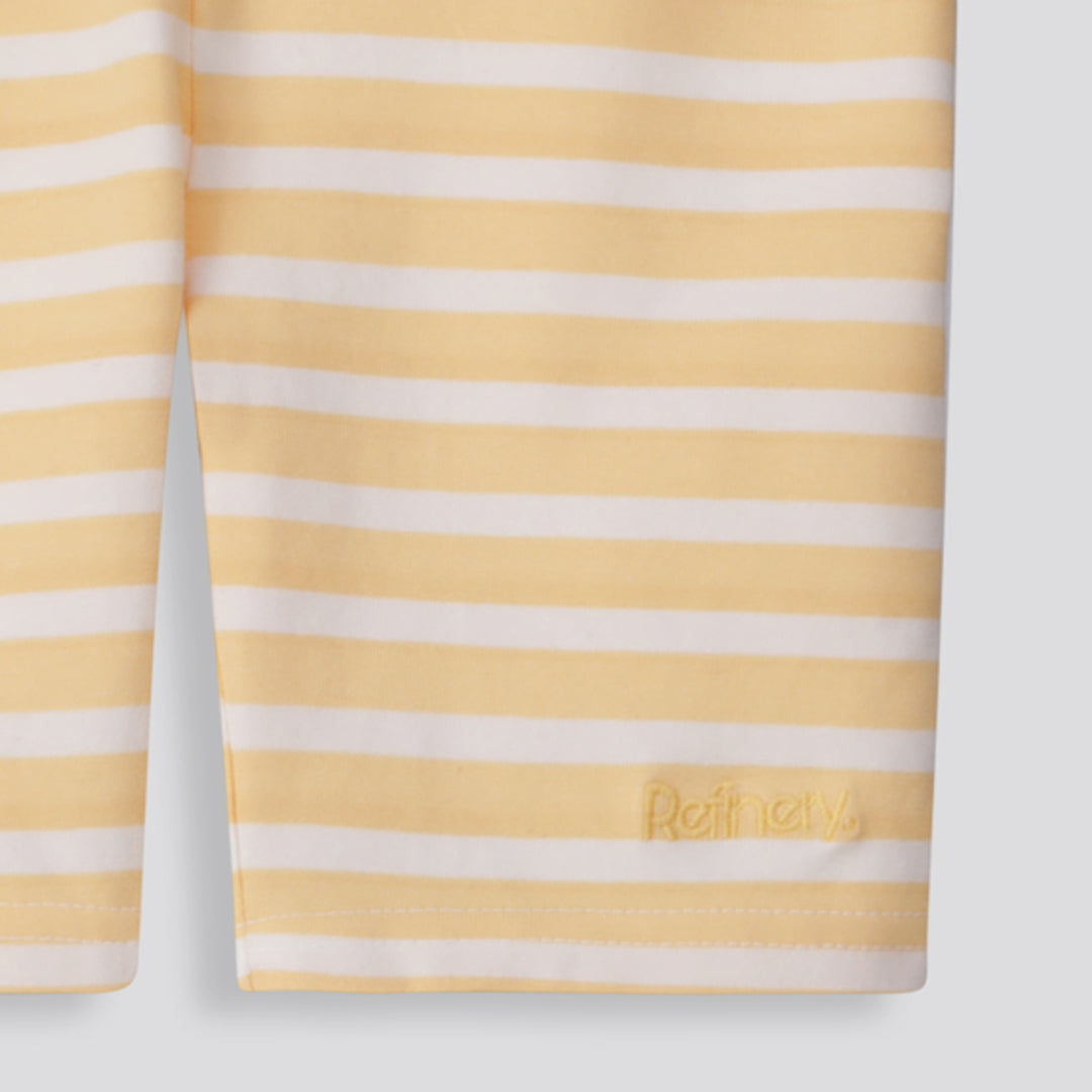 Girls Cycle Shorts _ 153517 _ Yellow