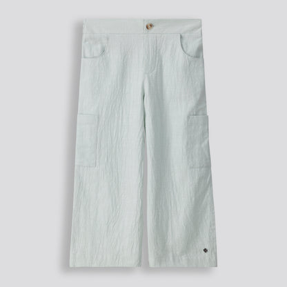 Girls Cargo Pants _ 153557 _ Sage