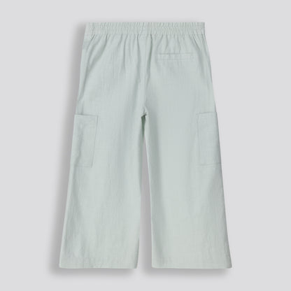 Girls Cargo Pants _ 153557 _ Sage