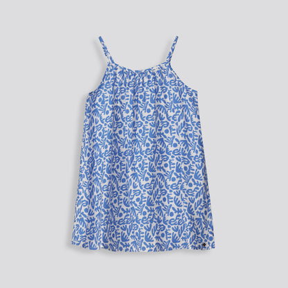 Girls Trapese Short Dress _ 153573 _ Blue