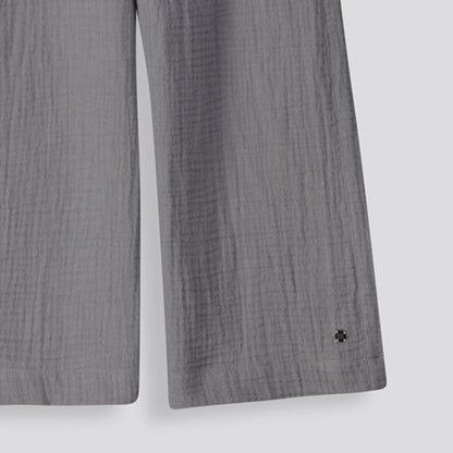 Girls Elasticated Pants _ 153580 _ Charcoal