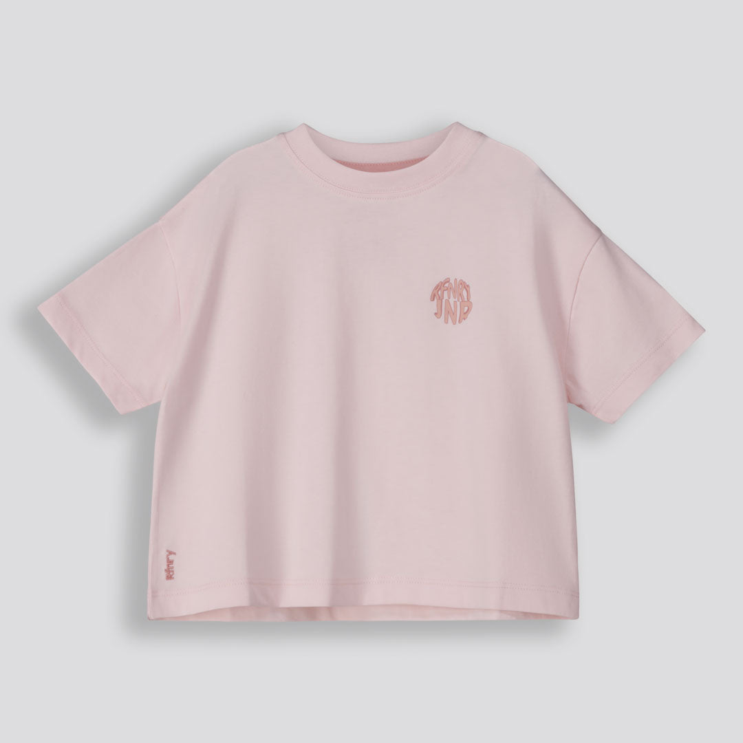 Kids Branded Tee _ 154824 _ Light Pink