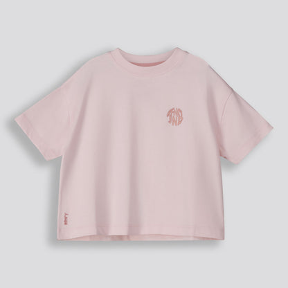 Kids Branded Tee _ 154824 _ Light Pink
