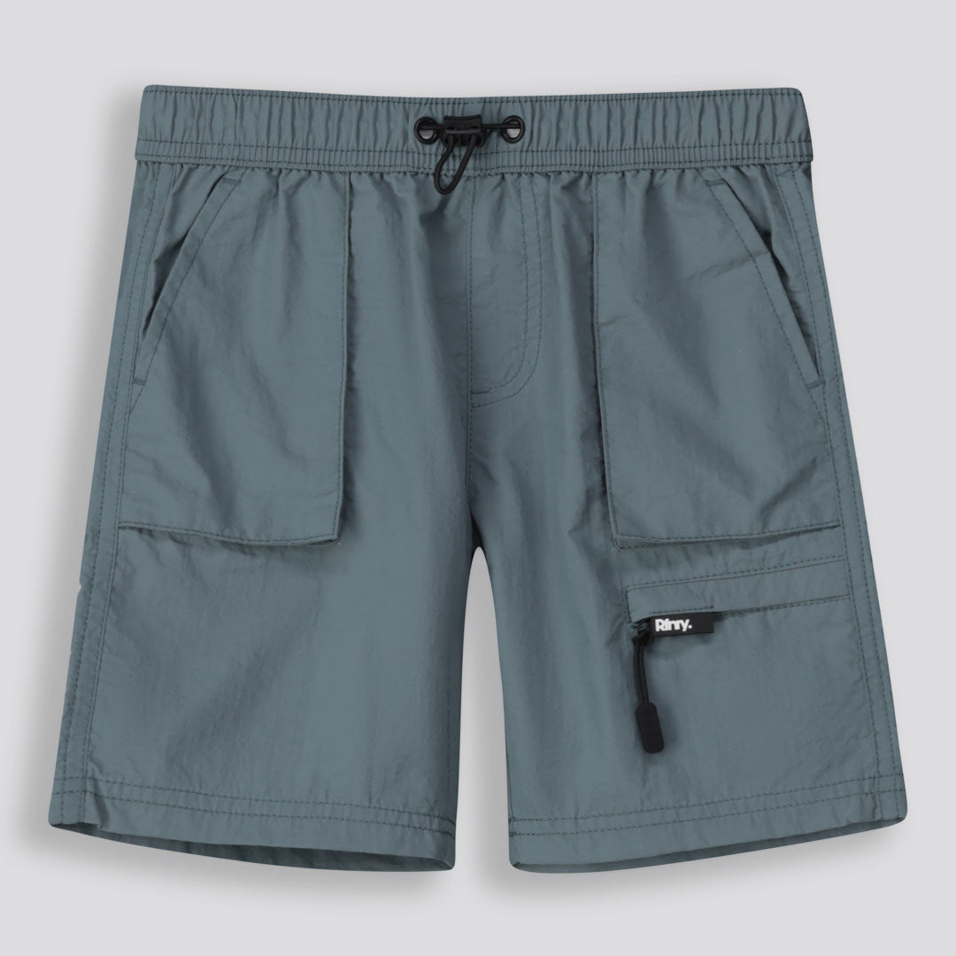 Boys Cargo Shorts _ 155080 _ Green